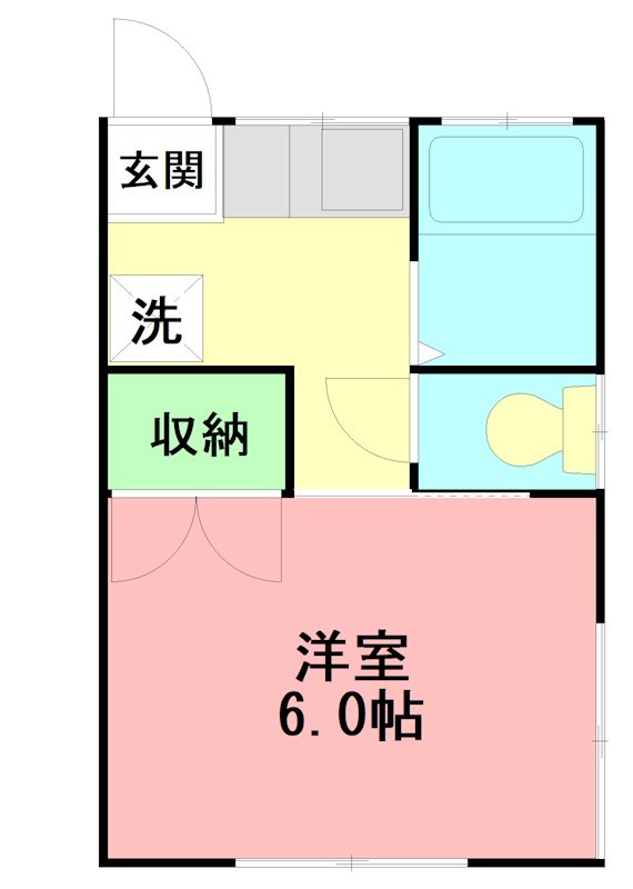 ＯＺ－Ｒ．Ⅰ 203号室 間取り
