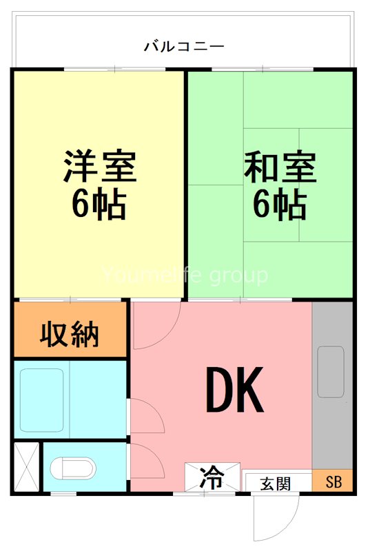第一加藤コーポ 101号室 間取り