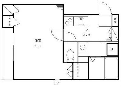 メゾンリミュー 301号室 間取り