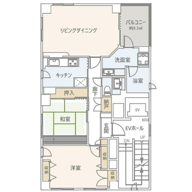 鎌倉メディカルサプライビル 5F号室 間取り