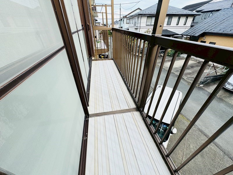 ナデシコハイツ ベランダ