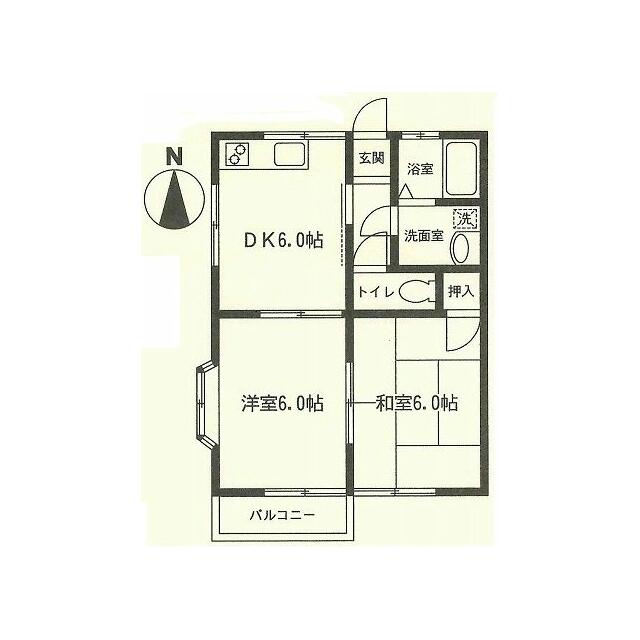 レジデンス小林河内 間取り