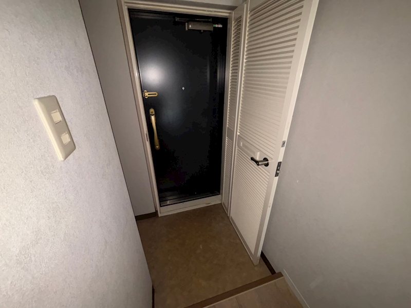 城山サニーハイツ 玄関