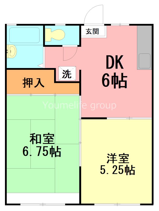 コウワハイツ１ 間取り