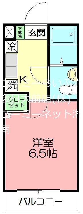 ピリカヴェーラ湘南 205号室 間取り
