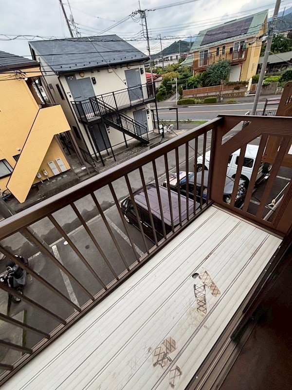 第二コーポミカ ベランダ