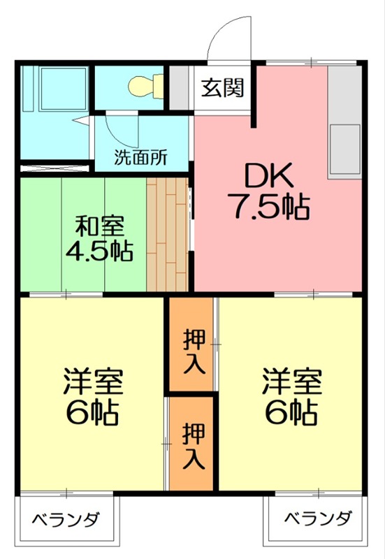 メゾン・ド・Bell 間取り