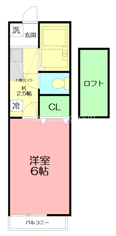 ベルビュー湘南 101号室 間取り