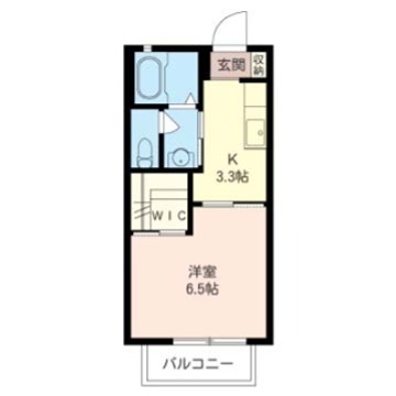 Ｇｒａｎｄ　ＳｏｌｅｉｌⅡ 203号室 間取り