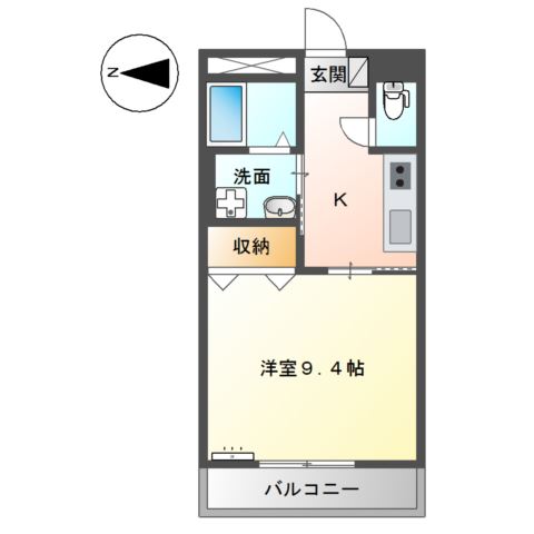 エクレセンス富士見 間取り