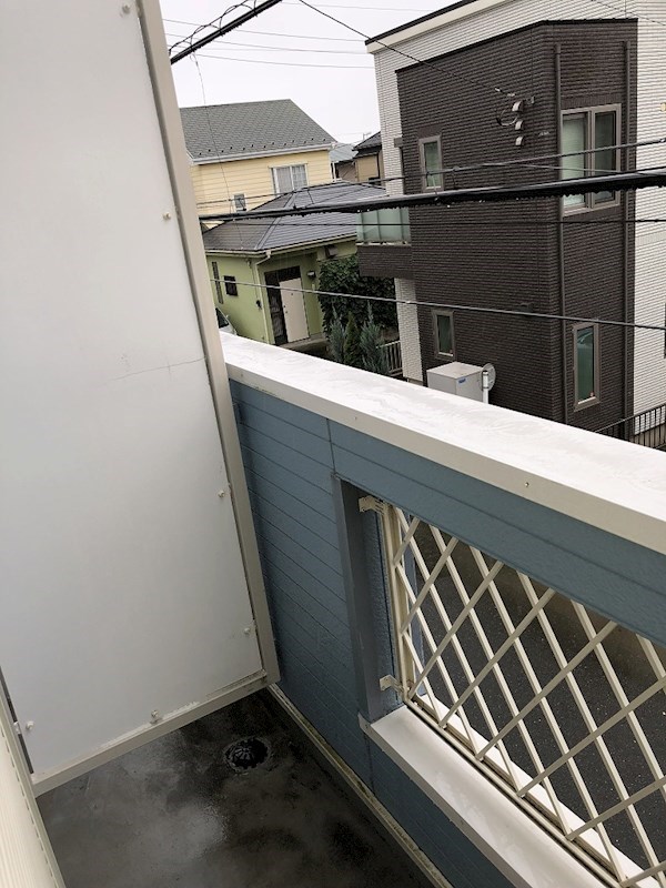 ドミールタカミネ ベランダ