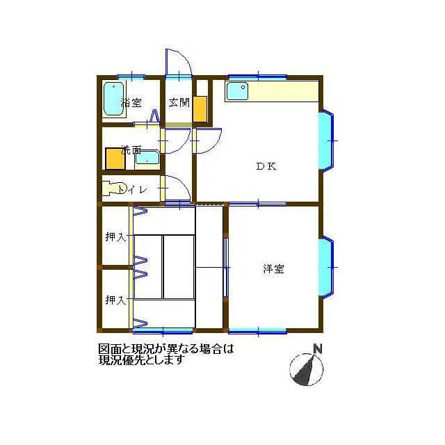 小澤コーポ 101号室 間取り