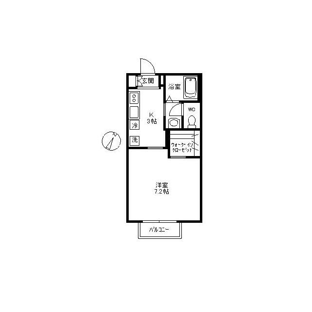 ルミナール辻堂南 102号室 間取り