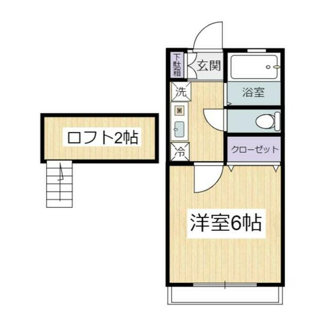 グレース青葉Ⅱ 202号室 間取り