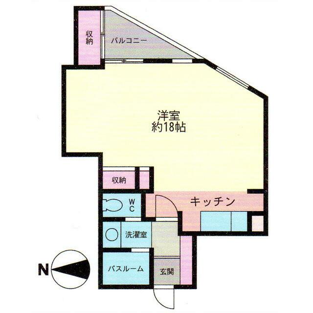 Ｔ’ｓコート 203号室 間取り
