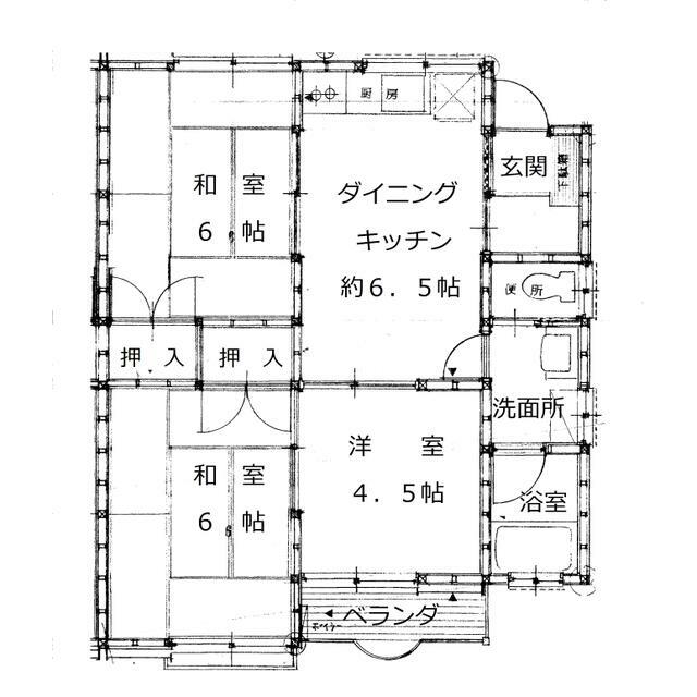 ハイム・フローラＡ 103号室 間取り