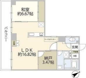 クローバーライフ桜森 間取り