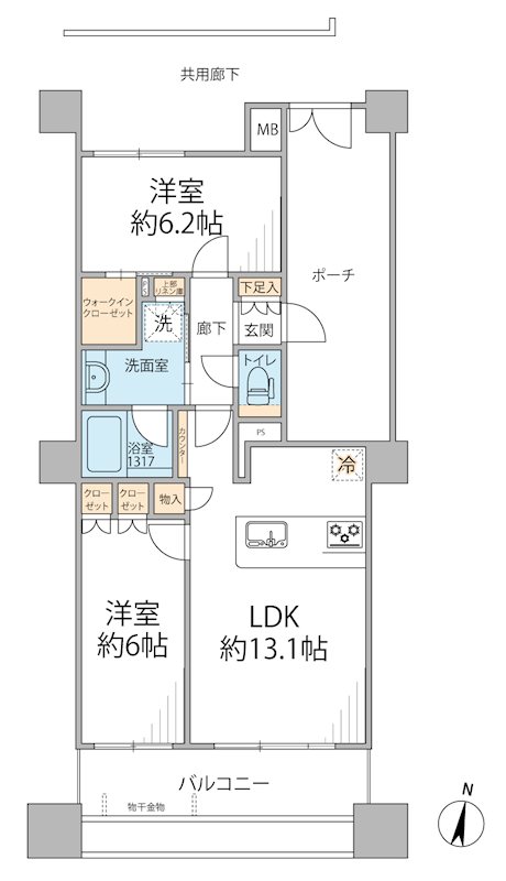 リストレジデンス辻堂タワー 間取り