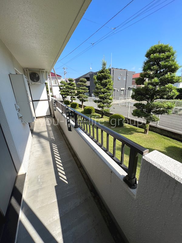 栢山アーバンライフ ベランダ