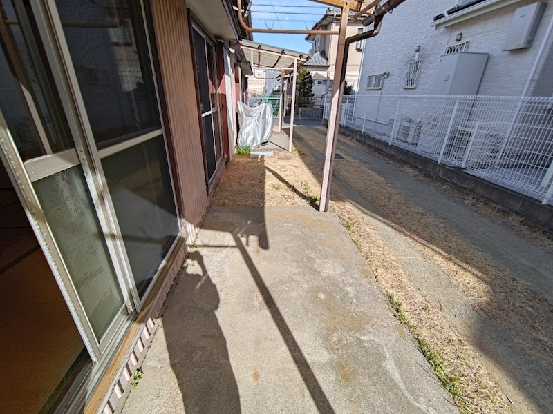 上平塚戸建 ベランダ