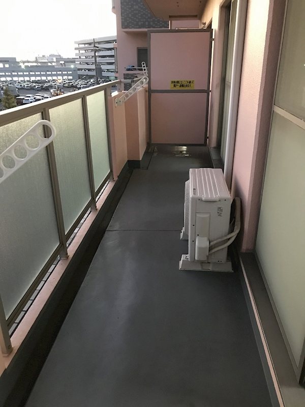 ウエストヒル湘南弐番館 ベランダ