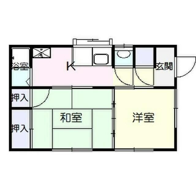 平塚市上平塚貸戸建 間取り