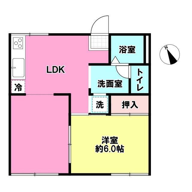 ラフォーレ湘南 103号室 間取り