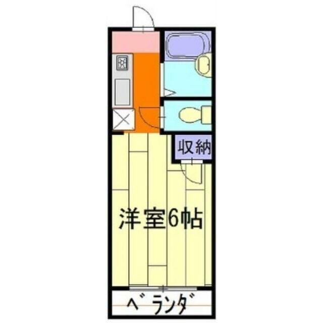 ノバビュー元町 203号室 間取り
