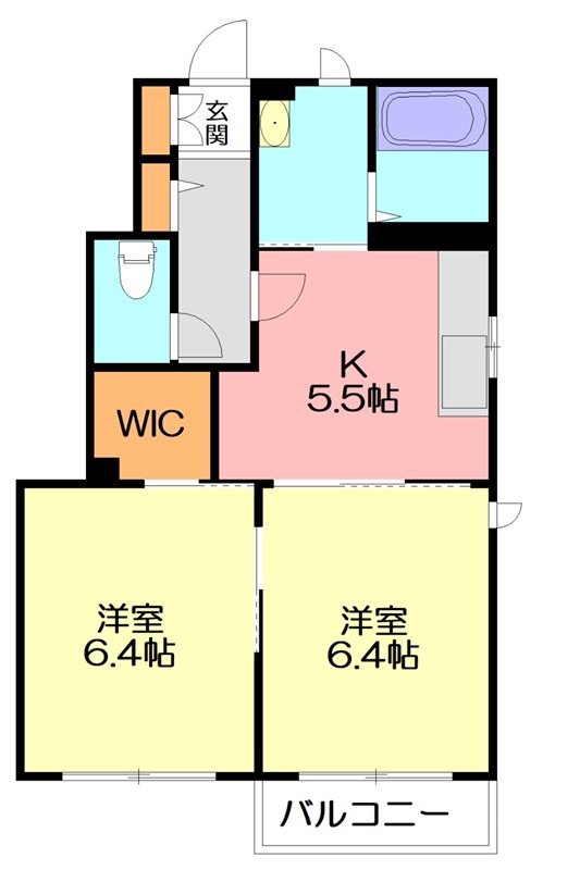 ドム・NiSi 00101号室 間取り
