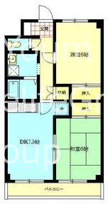 クローカス藤沢 302号室 間取り