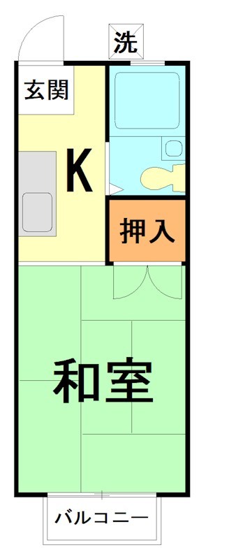サンシティ洋光台 103号室 間取り