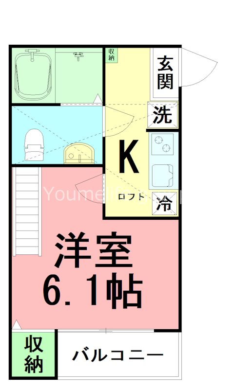 アザーレ・パッシオ本厚木B 304号室 間取り