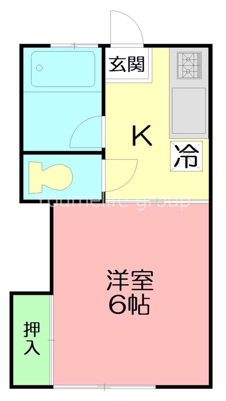 トーランス 202号室 間取り