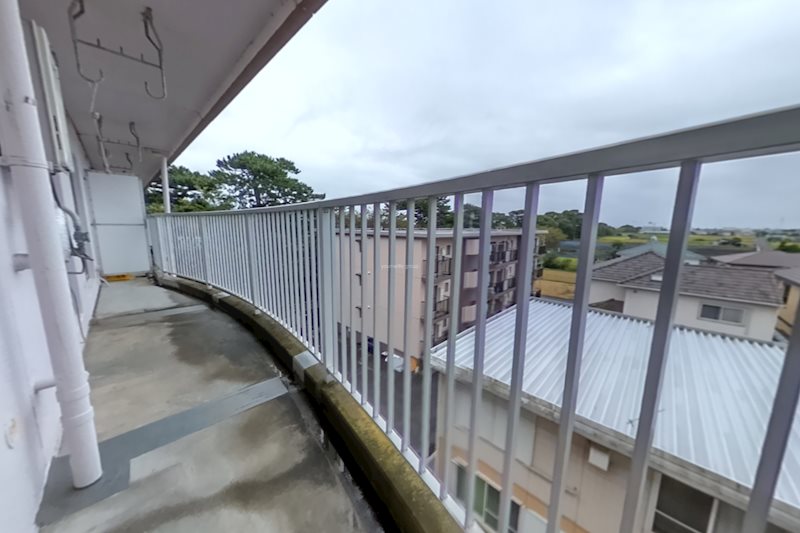 リバーサイドハイツ  ベランダ