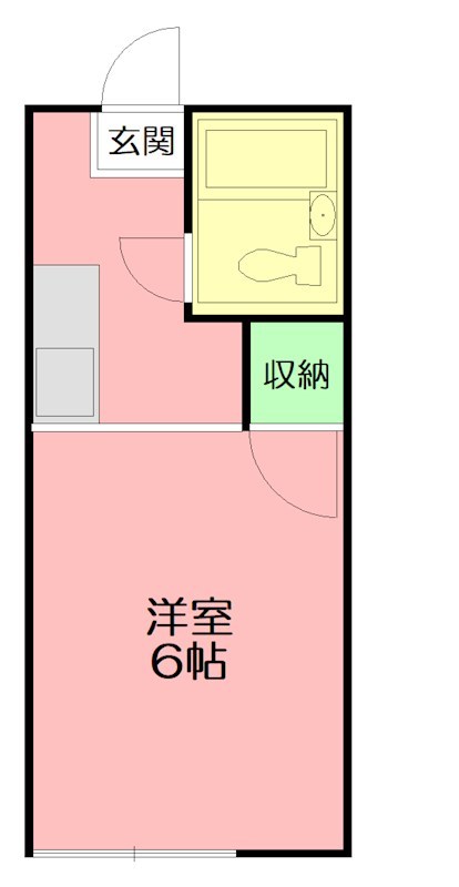 ベルハイツ 203号室 間取り