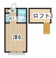 パレモア南林間 203号室 間取り