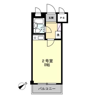 アショカニーローズ館 302号室 間取り