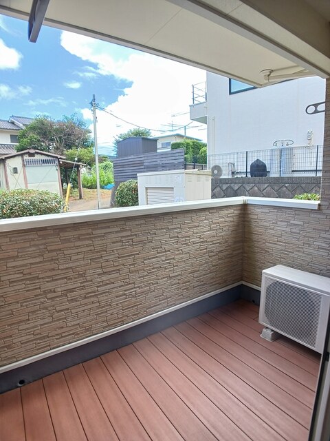 ガーデンハウスＭ ベランダ