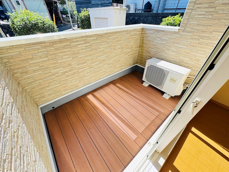 ガーデンハウスＭ ベランダ