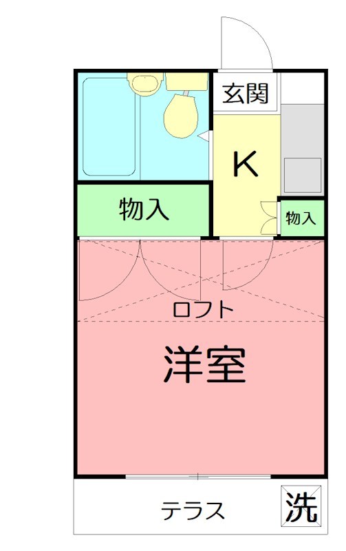 ゼフィランサス大磯 0101号室 間取り