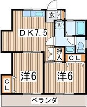豊田ハイツ2号 間取り