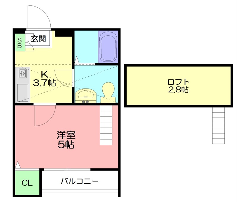 ALLIER PARK藤沢 302号室 間取り
