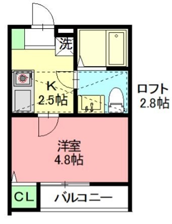ＡＬＬＩＥＲ　ＰＡＲＫ藤沢 302号室 間取り