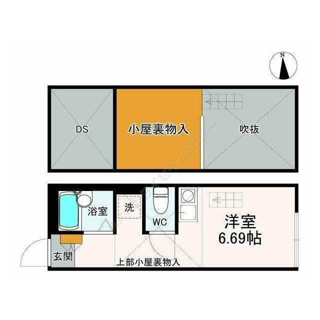 イル・ソーレ桜ヶ丘 102号室 間取り