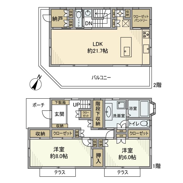 鵠沼海岸戸建 間取り