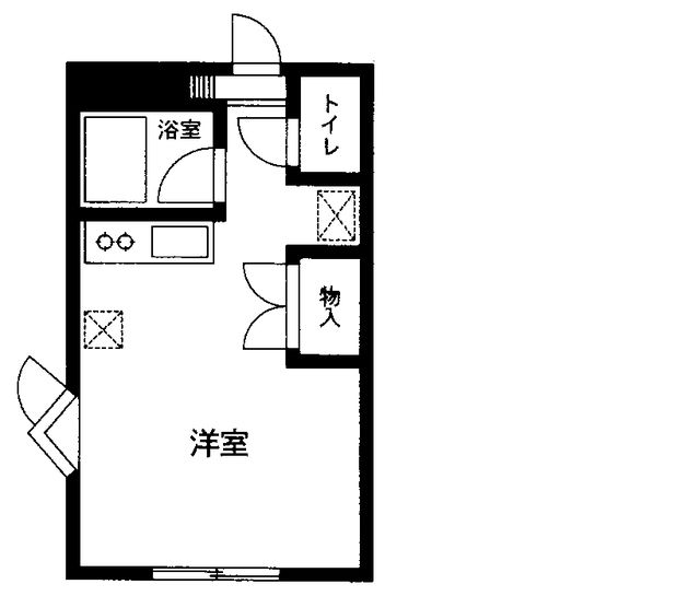 コートヴェルデ 103号室 間取り