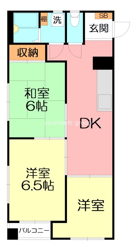 塩田ビル２ 203号室 間取り
