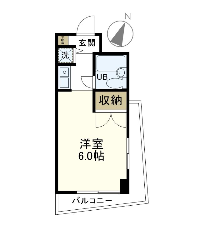 オセアン新沢ビル 201号室 間取り