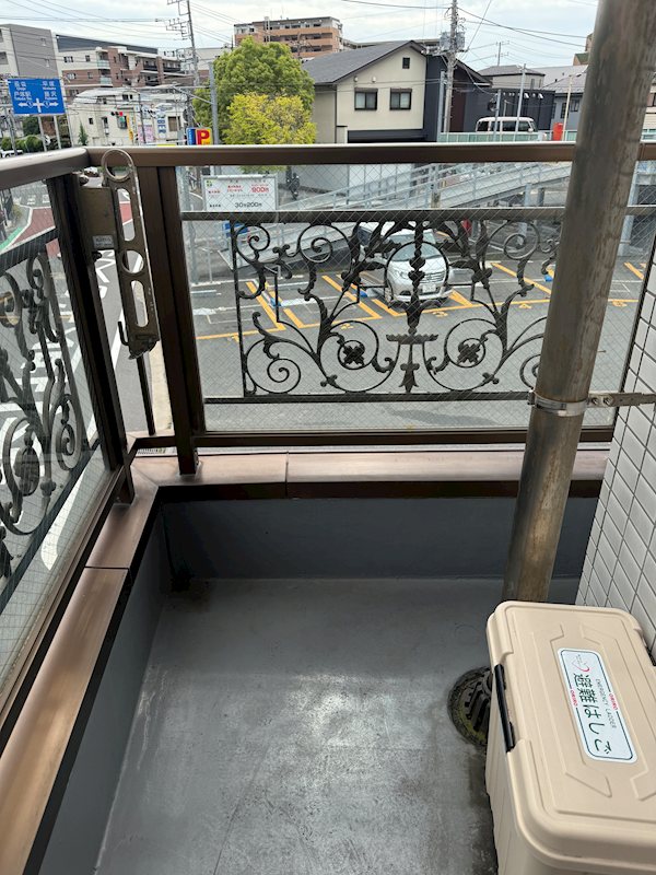 オセアン新沢ビル ベランダ