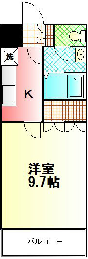 プランドールＹ’ｓⅡ 203号室 間取り